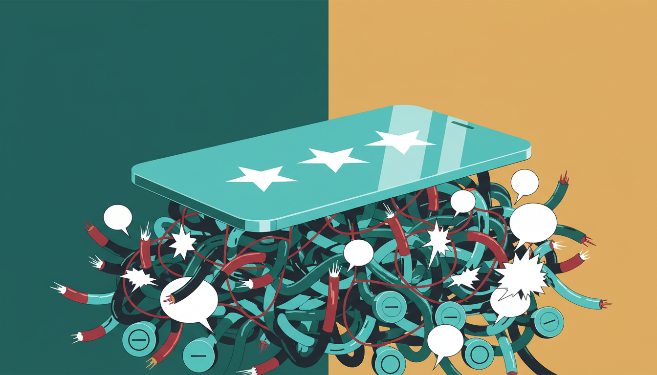 Mobile & Telecom's 3.66-Star Average Hides a 54% High-Churn-Risk Rate